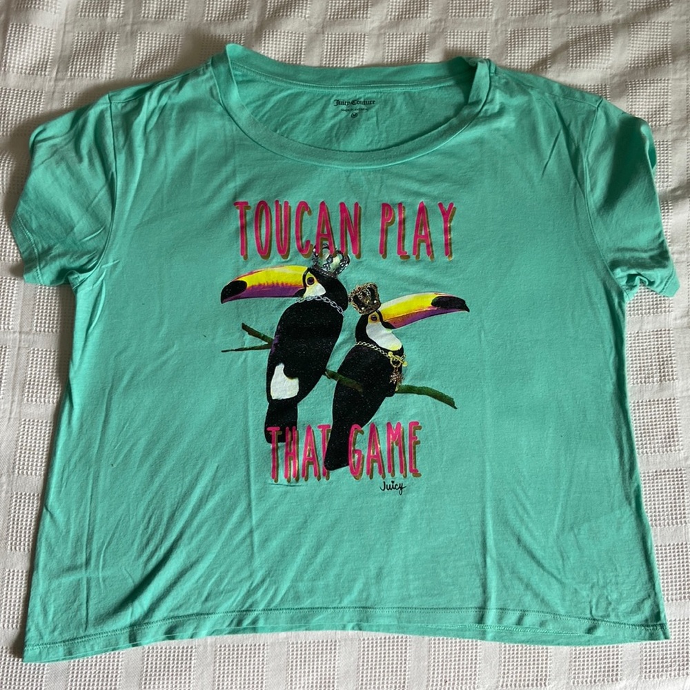 Juicy shirt with glitter - size M